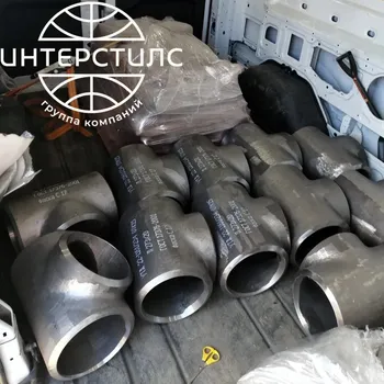 Стальной тройник равнопроходной 76 мм 10 мм 09Г2С ГОСТ 17376-2001 купить в Самарканде